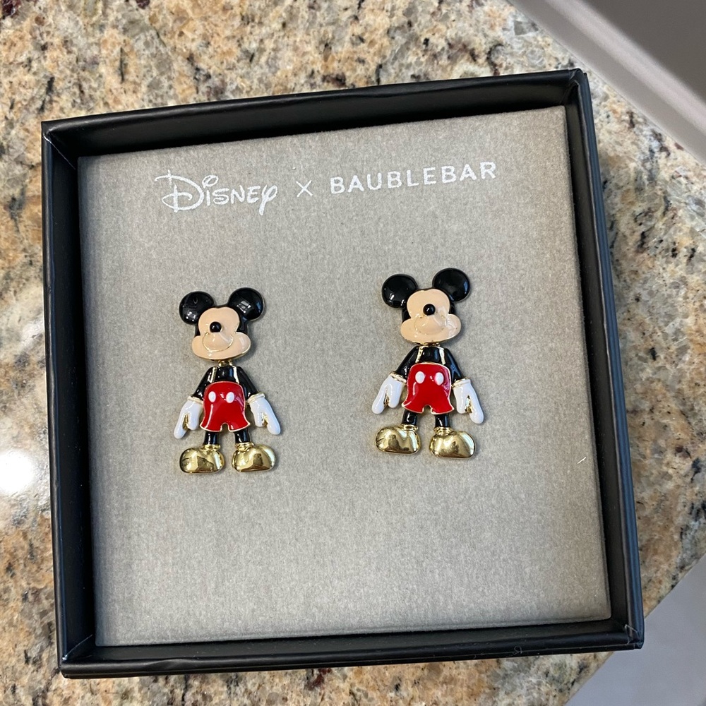 🐭🆕Disney x Baublebar Mickey Mouse Earrings🐭